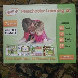 Preschooler Learning Kit: Screen-Free. Preschool Readiness. All-In-One Kit. Teac